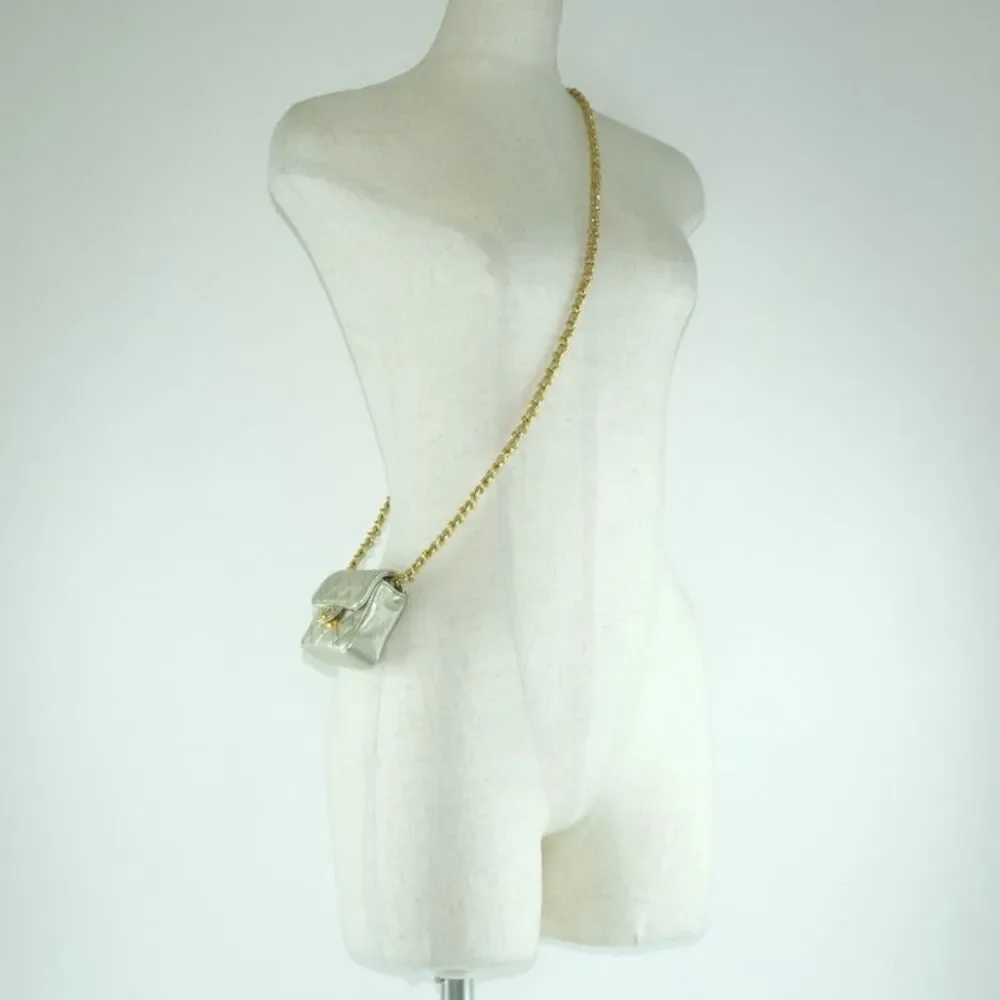 Chanel Chain Pochette Calf Shoulder Bag